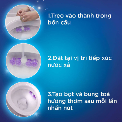 Picture of Viên Tẩy Bồn Cầu Vim Power 5 Hương Oải Hương 55g