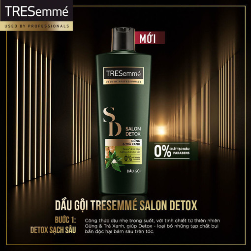 Ảnh của Dầu xả TRESemmé Salon Detox tóc chắc khoẻ 620g