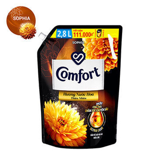Ảnh của Nước xả vải Comfort Hương nước hoa thiên nhiên Sophia túi 2.8l