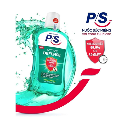 Picture of Nước súc miệng P/S Active Defense 500ml