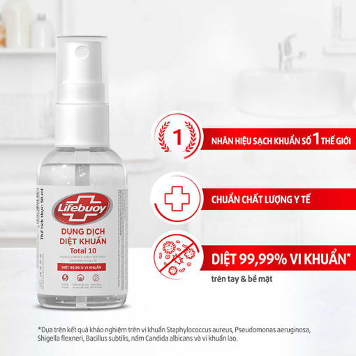 Picture of [07/01/24] Dung dịch diệt khuẩn Lifebuoy Bảo vệ vượt trội 10 50ml