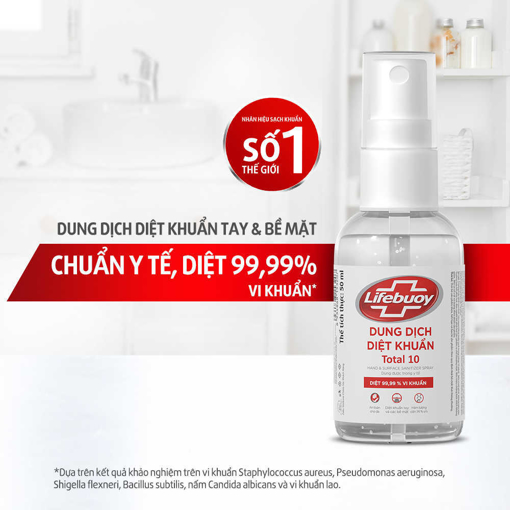 Picture of [07/01/24] Dung dịch diệt khuẩn Lifebuoy Bảo vệ vượt trội 10 50ml