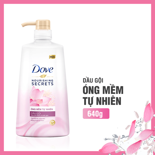 Picture of Dầu gội Dove Óng mềm tự nhiên 640g