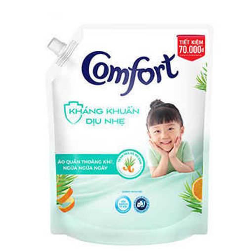 Ảnh của Nước xả vải Comfort Kháng Khuẩn Dịu Nhẹ 1 Lần xả Túi 2.8L