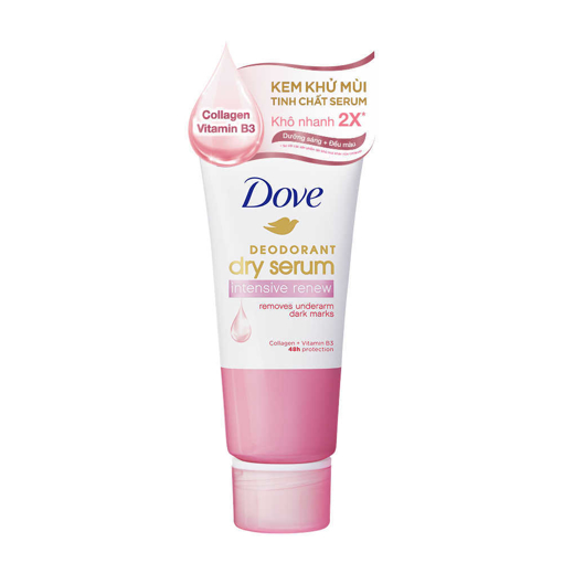 Ảnh của Kem khử mùi Dove Tinh chất Serum Sáng Mịn Đều Màu với Collagen & Vitamin B3 50ml