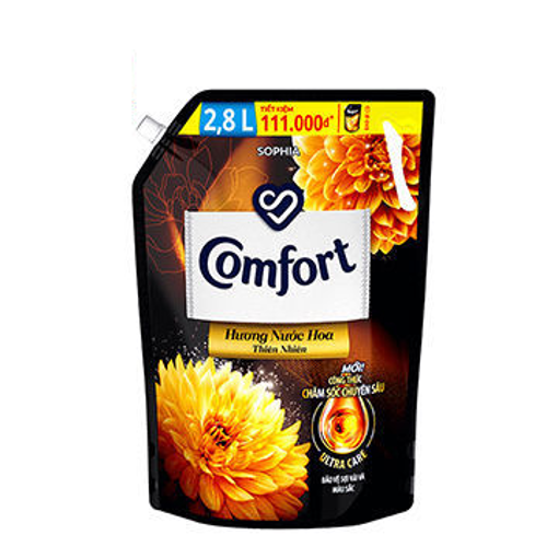 Ảnh của Nước xả vải Comfort Hương nước hoa thiên nhiên Sophia túi 2.8l