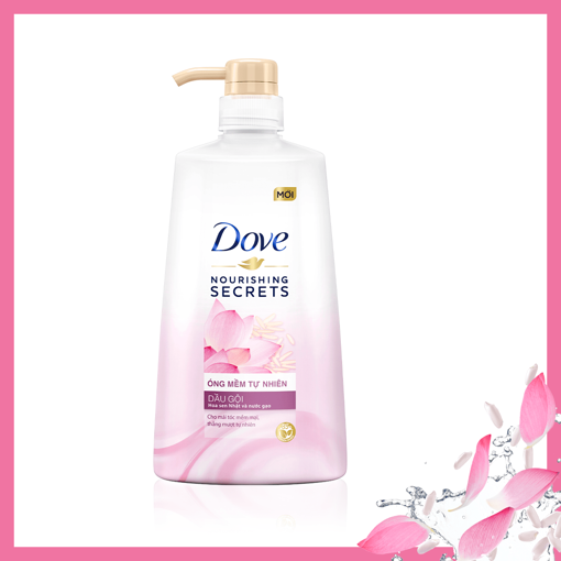 Picture of Dầu gội Dove Óng mềm tự nhiên 640g