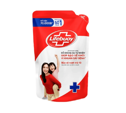 Picture of Sữa tắm sạch khuẩn Lifebuoy Bảo Vệ Vượt Trội 10 - Túi 850G