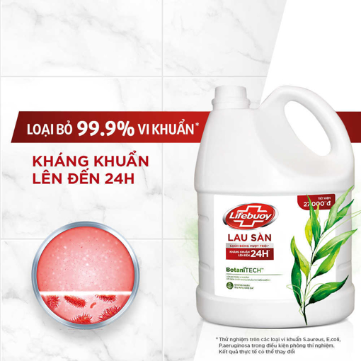 Ảnh của Nước Lau Sàn Lifebuoy 3.6l Kháng Khuẩn - An Toàn Với Da