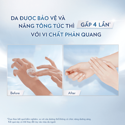 Ảnh của [HSD: 18/07/23] Vaseline Body Tone-Up Serum dưỡng thể nâng tông tức thì 320ml