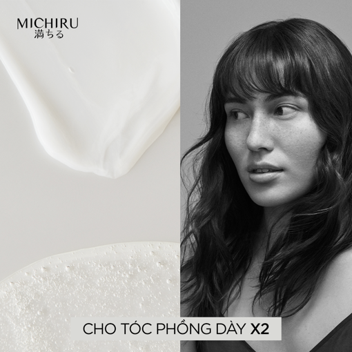 Picture of Dầu xả Michiru Ngăn Gãy Rụng 95% & Làm Dày Tóc Dành Cho Da Đầu Thường và Khô 180g