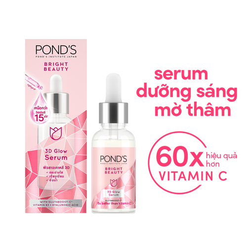 Ảnh của Serum Pond's dưỡng sáng mờ thâm 3D Glow 30g