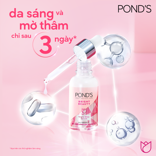 Ảnh của Serum Pond's dưỡng sáng mờ thâm 3D Glow 30g