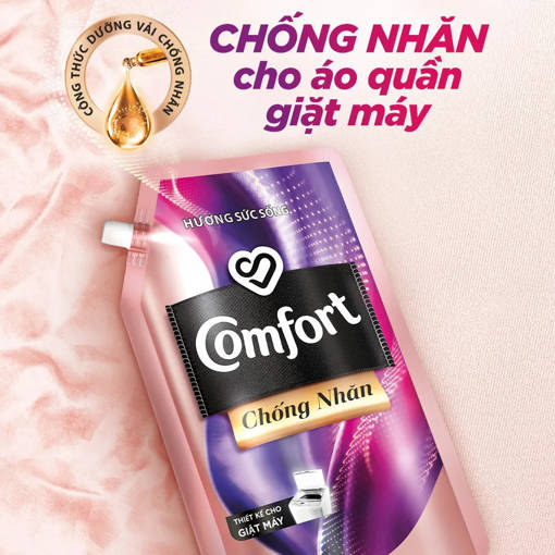 Picture of Nước xả vải Comfort Chống Nhăn Hương Sức Sống túi 2.7l