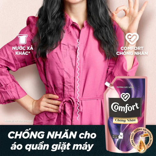 Picture of Nước xả vải Comfort Chống Nhăn Hương Sức Sống túi 2.7l