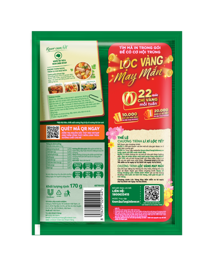 Ảnh của Hạt nêm Knorr Thịt Thăn, Xương Ống Và Tuỷ 170g