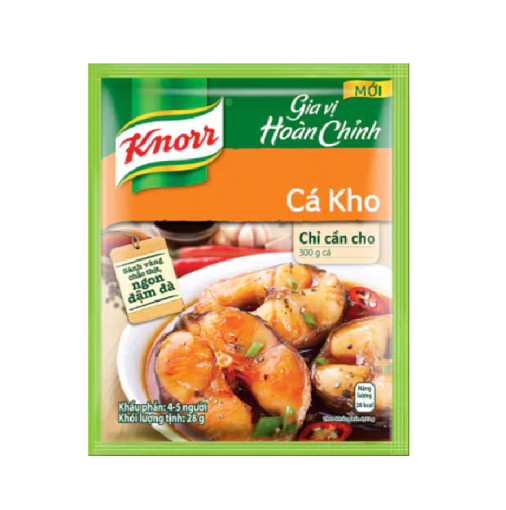 Ảnh của Dây 6 Gói Knorr Gia vị hoàn chỉnh Cá Kho 28g