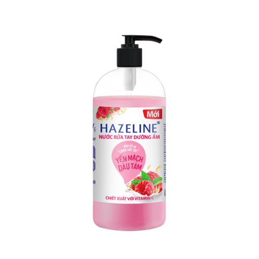 Picture of Nước rửa tay dưỡng ẩm Hazeline Yến mạch Dâu tằm chai 450ml