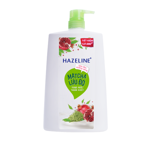Picture of HAZELINE Sữa Tắm Dưỡng Sáng Matcha Lựu đỏ