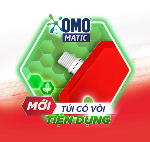 Picture of Nước giặt OMO Matic Bền đẹp Cửa trước túi 2.9kg