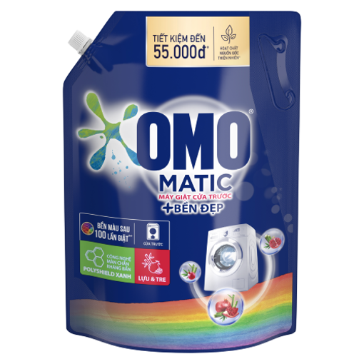 Ảnh của Combo 2 Nước giặt OMO Matic Bền Đẹp Cửa Trước Túi 3.6kg