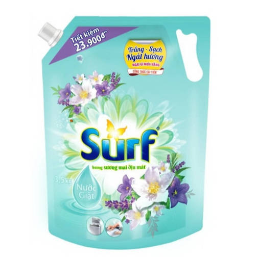 Ảnh của Nước giặt Surf hương Sương mai dịu mát 3.3kg