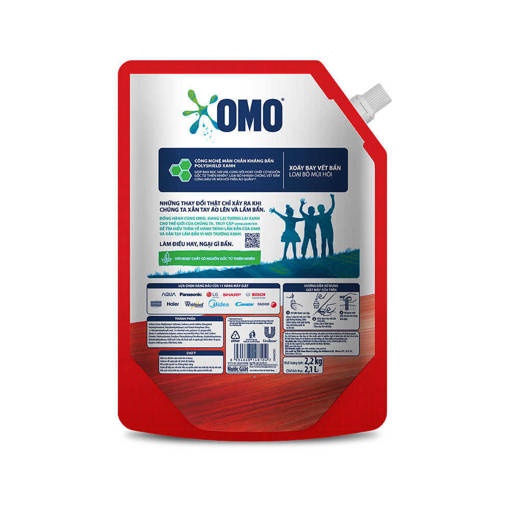 Ảnh của Nước giặt OMO Matic Cửa Trên Túi 2.2KG - Tặng NRC Sunlight 370g - sao chép