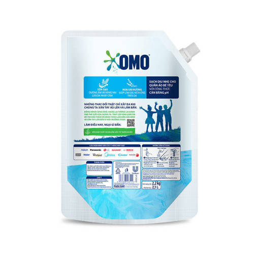 Ảnh của Nước Giặt OMO Dịu Nhẹ Trên Da Túi 2.0kg