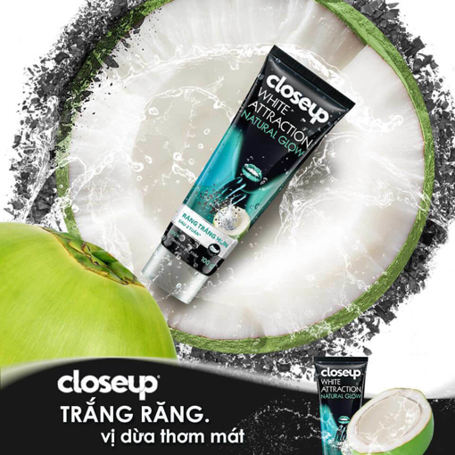 Picture of Kem đánh răng dạng Gel Closeup Vị Dừa Thơm Mát 230g