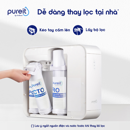 Ảnh của MÁY LỌC NƯỚC PUREIT DELICA ÂM TỦ BẾP CÔNG SUẤT LÕI RO CỰC ĐẠI (UR5840)