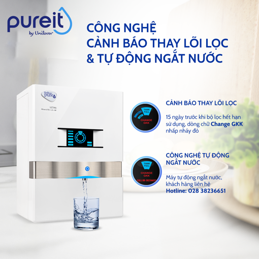 Ảnh của MÁY LỌC NƯỚC PUREIT ULTIMA TREO TƯỜNG/ĐỂ BÀN (TRẮNG)