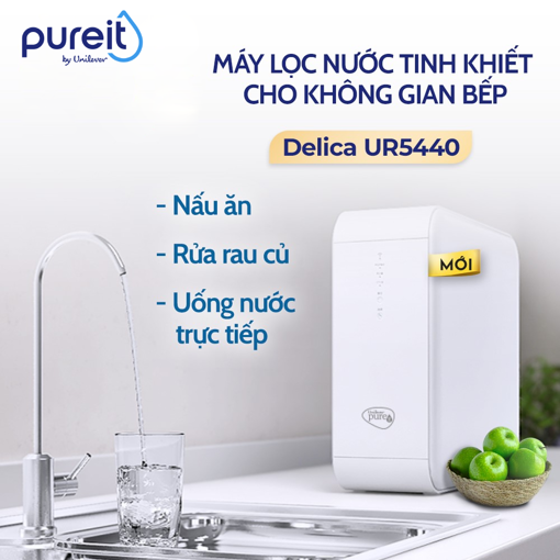 Picture of MÁY LỌC NƯỚC PUREIT DELICA ÂM TỦ BẾP CÔNG SUẤT LÕI RO 11,000L