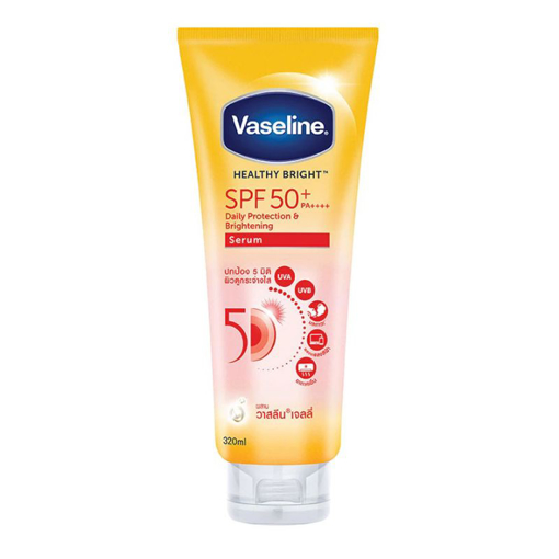Ảnh của Tinh chất dưỡng thể Vaseline Sáng khoẻ da Chống nắng SPF50 300ml