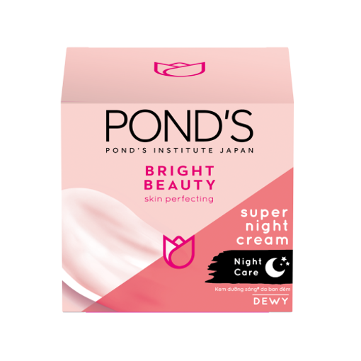 Picture of Kem dưỡng trắng da Pond's Trắng hồng rạng rỡ ban đêm 50g