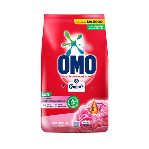 Ảnh của Bột giặt OMO Comfort Tinh dầu thơm Ngất ngây 5.3kg