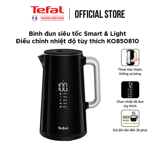 Picture of Bình đun siêu tốc Tefal Smart & Light KO850810 - 1800W