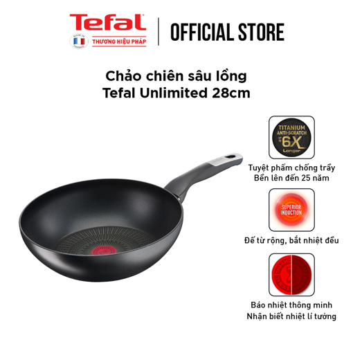 Picture of Chảo chiên sâu lòng Tefal Unlimited 28cm