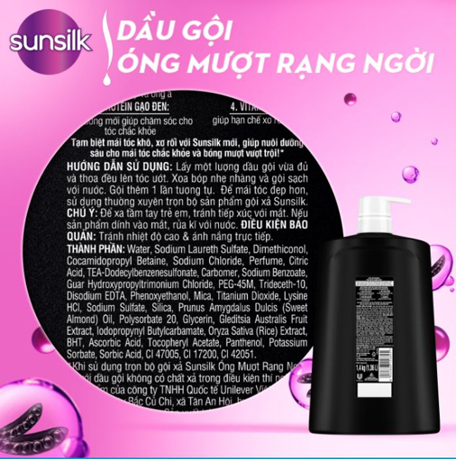 Ảnh của Dầu gội Sunsilk Óng Mượt Rạng Ngời 1.4kg