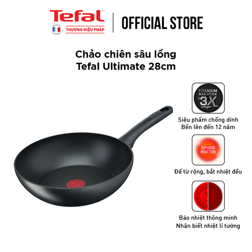 Ảnh của Chảo chiên sâu lòng Tefal Ultimate 28cm