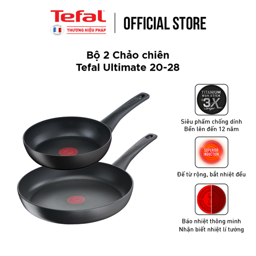 Ảnh của Bộ 2 Chảo chiên Tefal Ultimate 20cm & 28cm