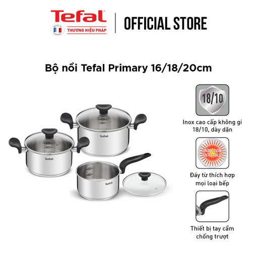 Picture of Bộ nồi Tefal Primary 16cm & 18cm & 20cm