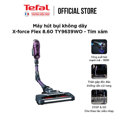 Picture of Máy hút bụi không dây X-force Flex 8.60 TY9639WO - Tím xám
