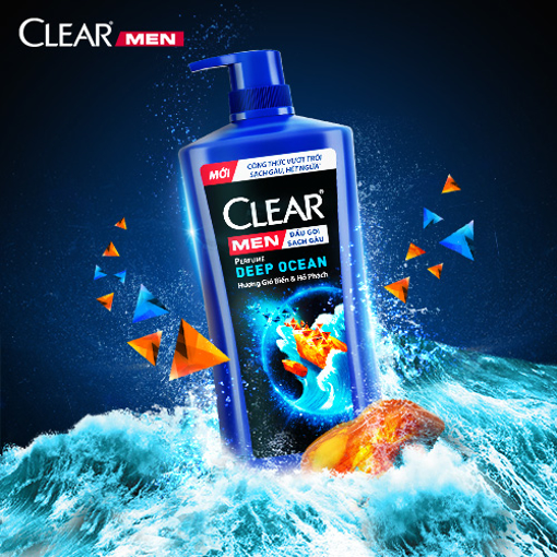 Picture of Dầu gội CLEAR MEN Perfume Deep Ocean 600g
