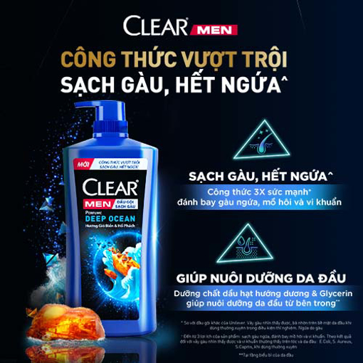 Picture of Dầu gội CLEAR MEN Perfume Deep Ocean 840g