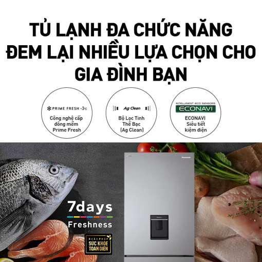 Picture of Tủ lạnh Panasonic 377l - NR-BX421GUS9