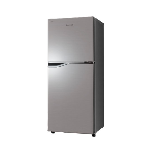 Picture of Tủ lạnh Panasonic hai cánh mặt thép, ngăn đá trên, diệt khuẩn, tiết kiệm điện - NR-BA190PUS9