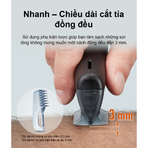 Picture of Tông đơ cạo lông toàn thân Panasonic - ER-GK20-K401