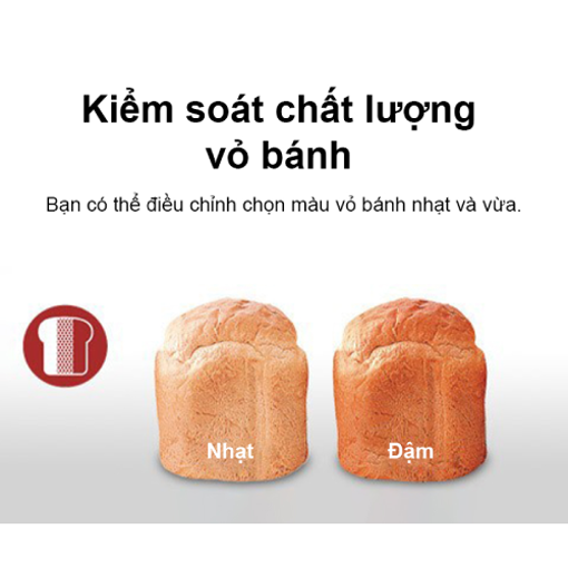 Picture of Máy làm bánh mỳ Panasonic - SD-P104WRA