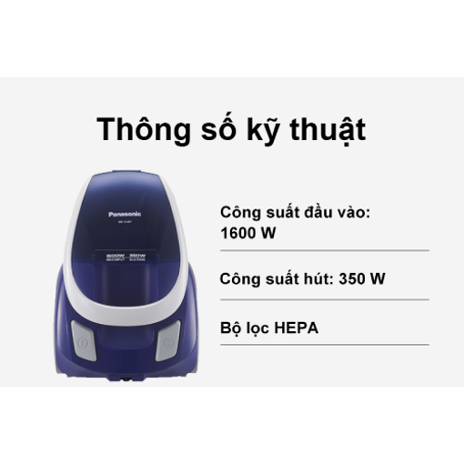 Picture of Máy hút bụi Panasonic - MC-CL431AN46