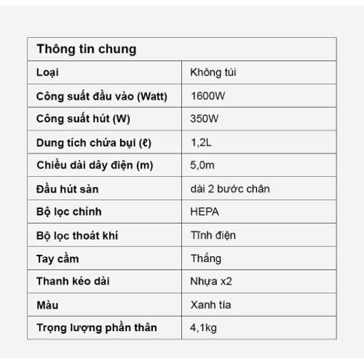 Picture of Máy hút bụi Panasonic - MC-CL431AN46